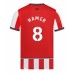 Sheffield United Gustavo Hamer #8 Hjemmedrakt 2025-26 Korte ermer